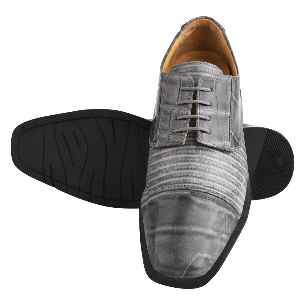 Owen Man Made Oxford Style Dress Shoes - Picture 2 of 7